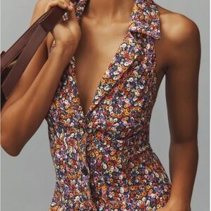 Maeve Floral Mini Dress - Multicolor